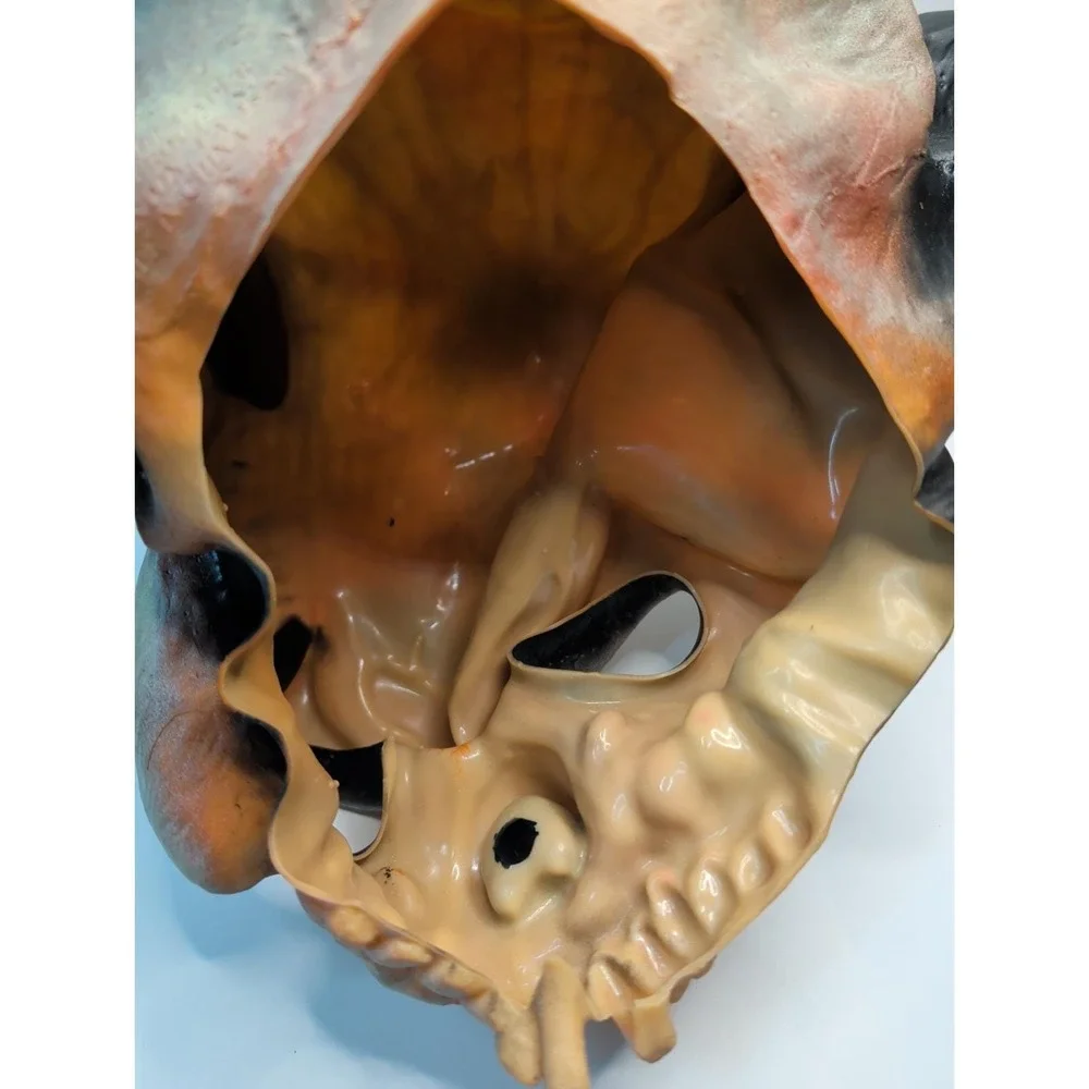 Bat Demon Wing Vampire Skull Halloween Latex Mask 90s Vintage Paper Magic Group